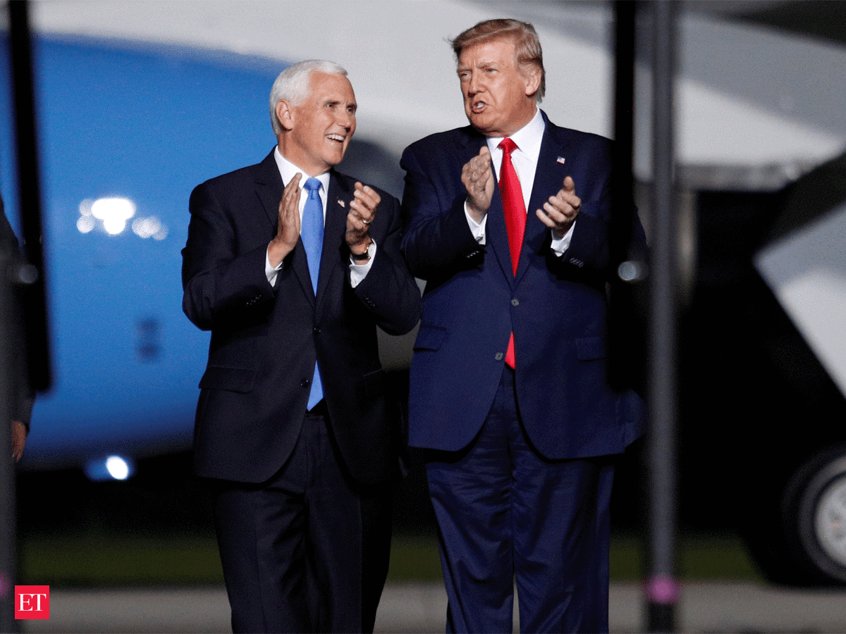 Loyal Soldier Pence Torn Between Trump Constitution The Economic Times