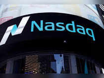 FILE PHOTO: A view of the exterior of the Nasdaq market site in the Manhattan borough of New York City