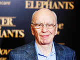 Rupert Murdoch arrives for a film premiere