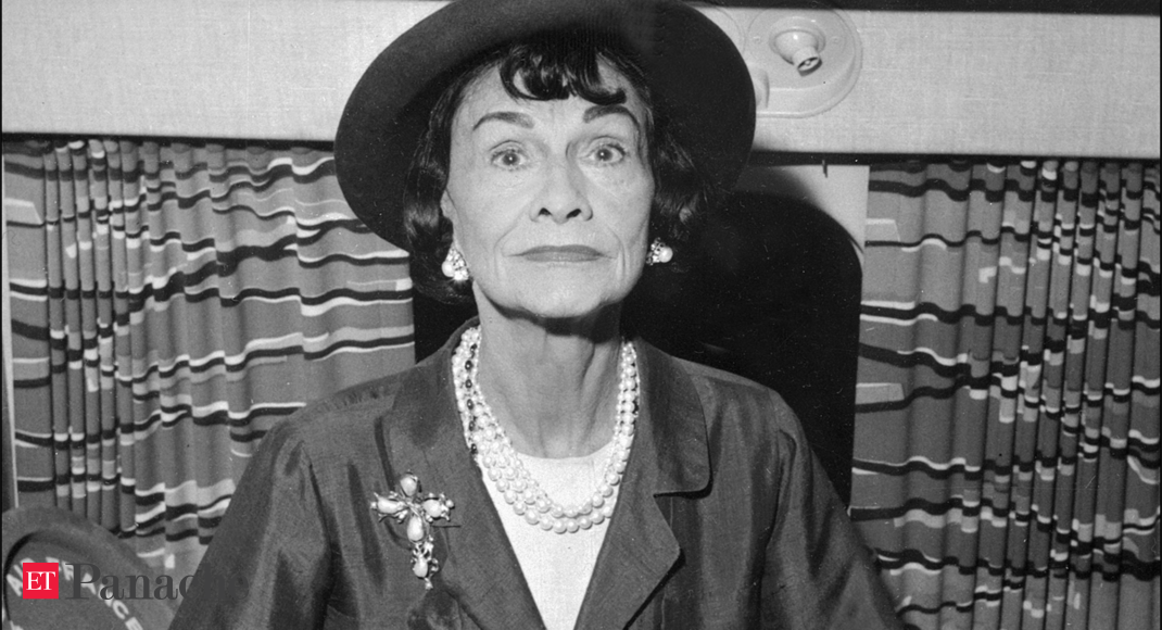 Coco Chanel spent the war at the Ritz with her lover; was working on the Sunday she died