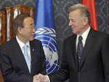 Ban Ki-moon meets Hungarian President 