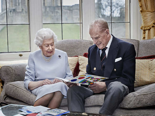 ​The royal couple were given the injections by a royal household doctor at Windsor Castle.​