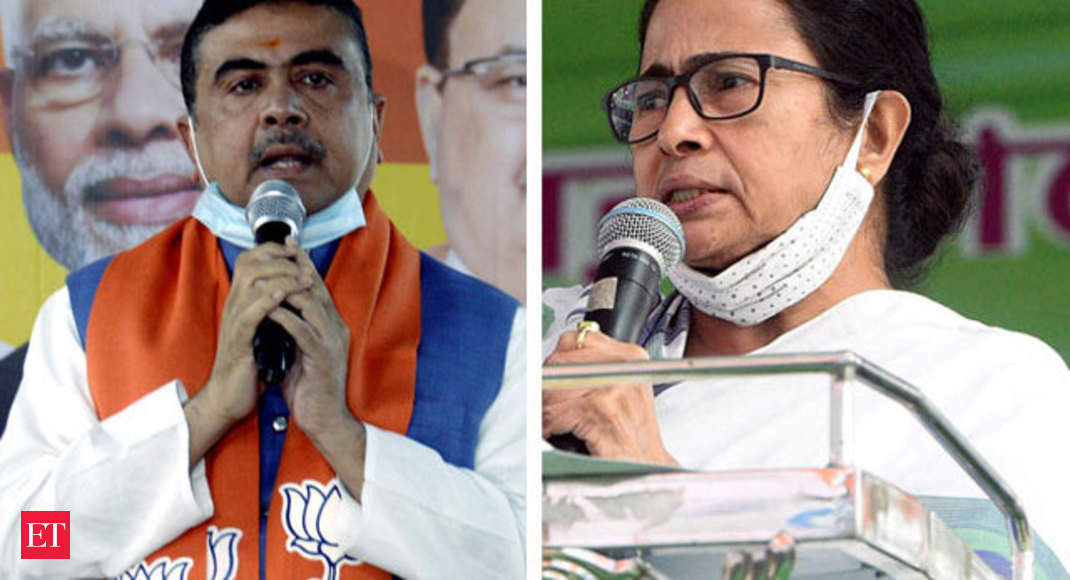 Mamata Banerjee | Bengal polls 2021: In open dare to Suvendu Adhikari, Mamata Banerjee announces ...