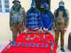 J-K: Terror module busted in Ramban, huge cache of arms and ammunition recovered