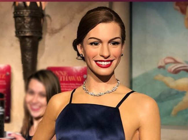 ​Madam Tussauds New York said that a new name plate for 'Annie Hathaway' will be unveiled soon. ​