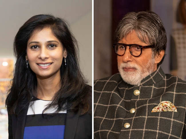 Gita Gopinath was a part of a question​ on 'KBC', hosted by Amitabh Bachchan. ​(Image ​Credit: Harvard University​ & BCCL)