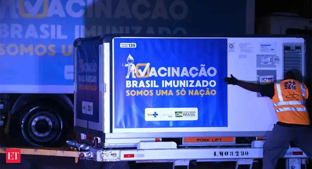 Brazil receives vaccine cargo from India amid supply concern - Vimarsana News