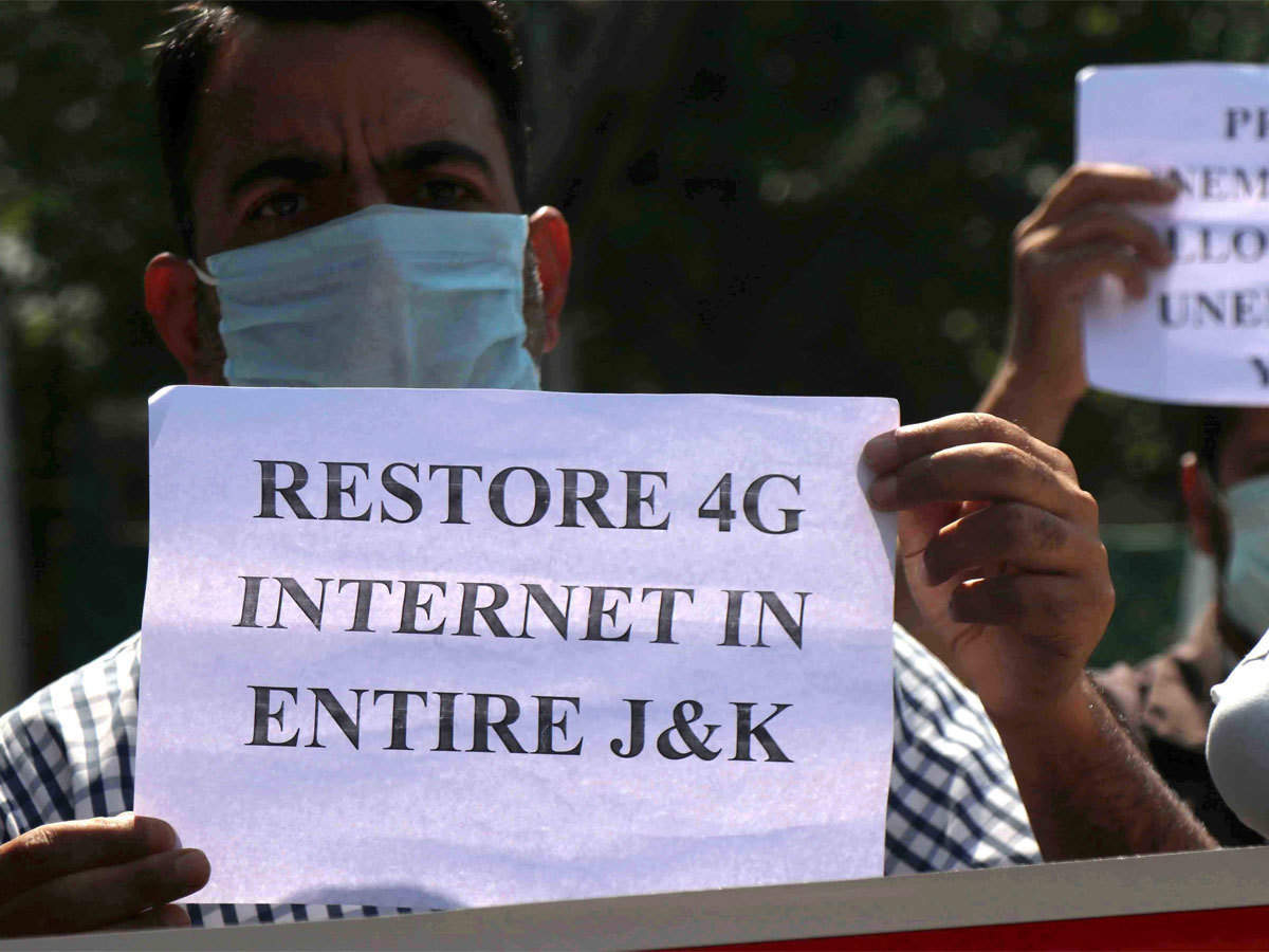 kashmir internet ban: latest news &amp; videos, photos about kashmir internet ban | the economic times - page 1