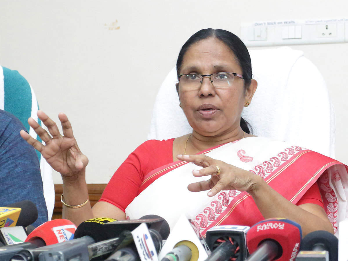 Health Minister Kk Shailaja News And Updates From The Economic Times