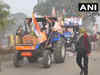 Groups of farmers at Singhu, Tikri border points enter Delhi breaking police barricade