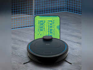 The Milagrow iMap 9 is a floor disinfecting robot that can navigate and sanitize the floors without any human intervention.
