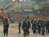 Heavy police deployment at Tikri, Singhu borders