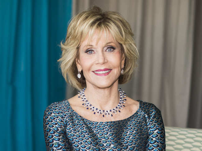 ​Jane Fonda shared a photo of herself receiving the vaccine on Instagram.​