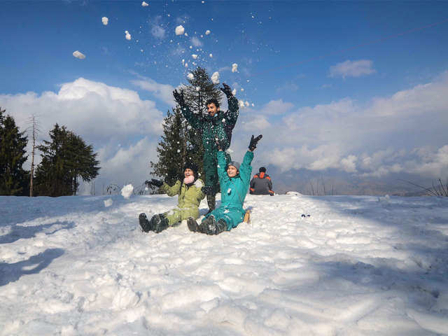 Winter in Kashmir valley