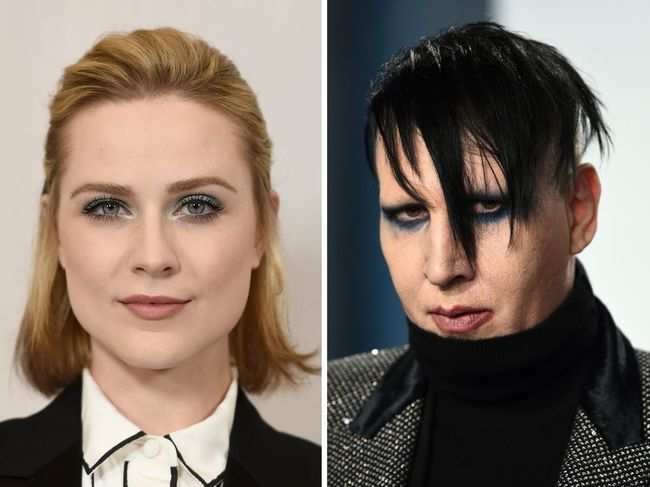 Evan Rachel ​Wood, 33, dated Manson, 52, from around 2007, and was briefly engaged to him in 2010​.
