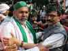 Shiv Sena MPs meet farmers at Delhi border to express solidarity