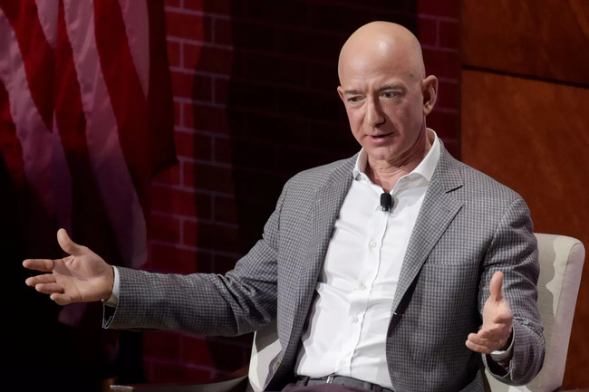 Jeff Bezos Is Stepping Back With Net Worth Near All Time High The Economic Times