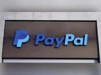 FILE PHOTO: The PayPal logo is seen at an office building in Berlin