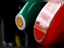 FILE PHOTO: A Shell logo is seen on a fuel pump at a gas station In Warsaw, Poland