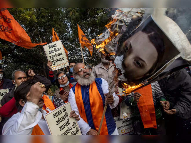 United Hindu Front Greta Thunberg protests