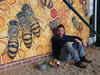 Muralist highlights growing threats to pollinators by hand-painting 50,000 bees