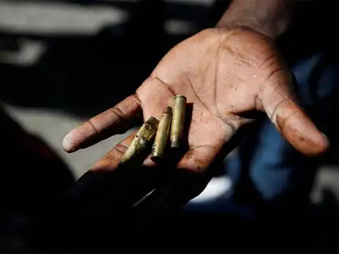 ​Several weapons found