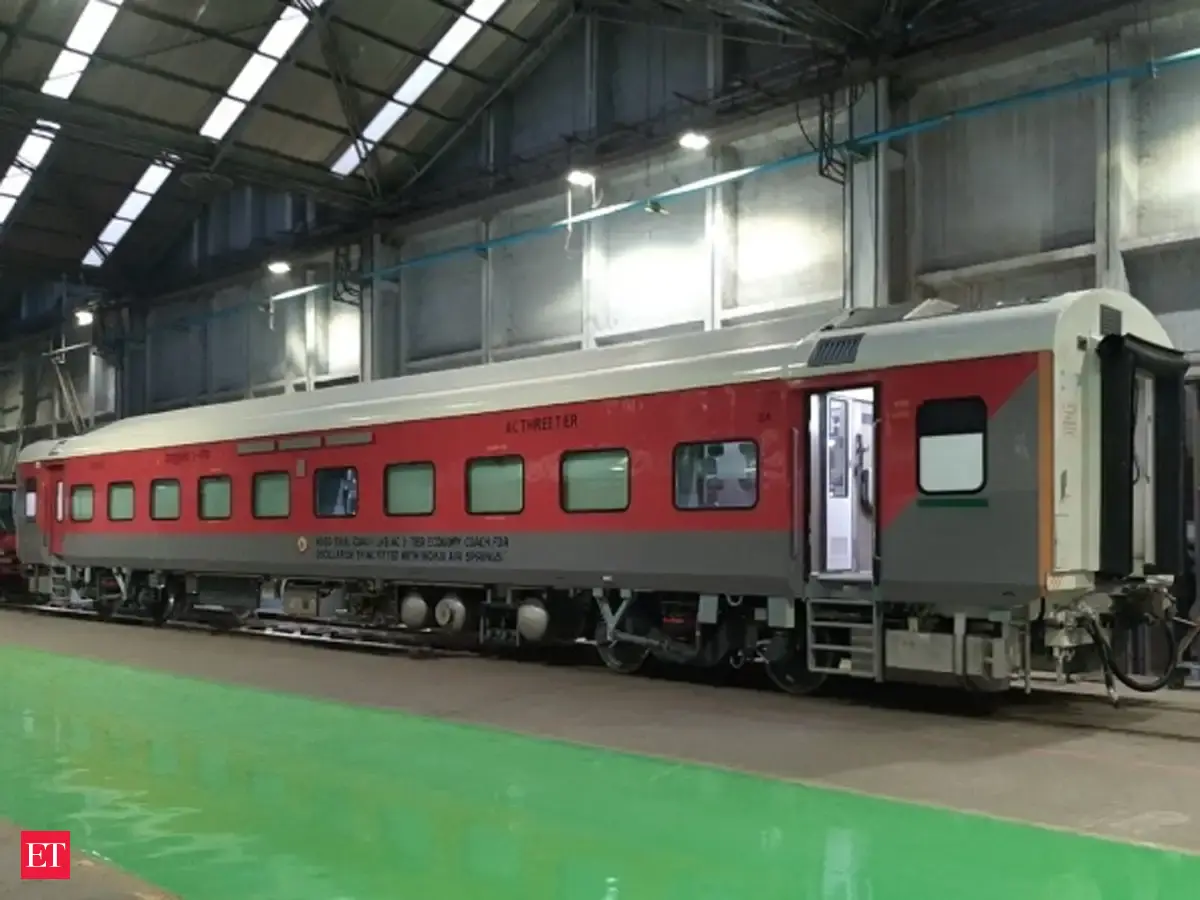 Work on war footing - Indian Railways rolls out its first air ...