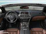 Interior of BMW 6 Series Convertible