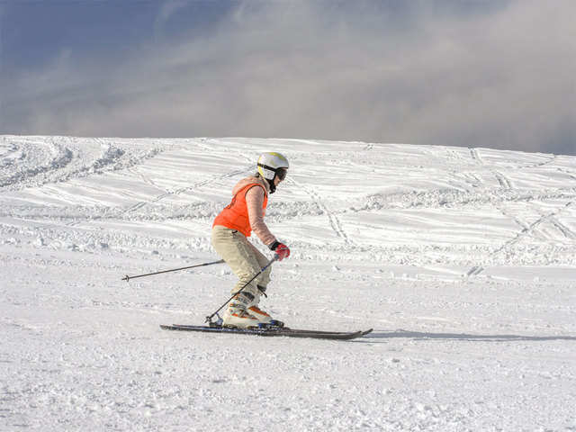 Snowfall attracts tourists