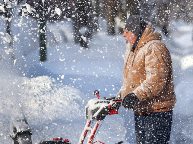 Frigid polar vortex