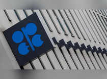 The logo of the Organisation of the Petroleum Exporting Countries (OPEC) sits outside its headquarters in Vienna