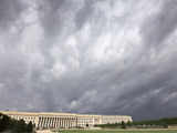 Storm clouds over the Pentagon