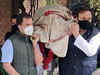 Rahul Gandhi turns pallbearer for father Rajeev's aide and Congress veteran Satish Sharma