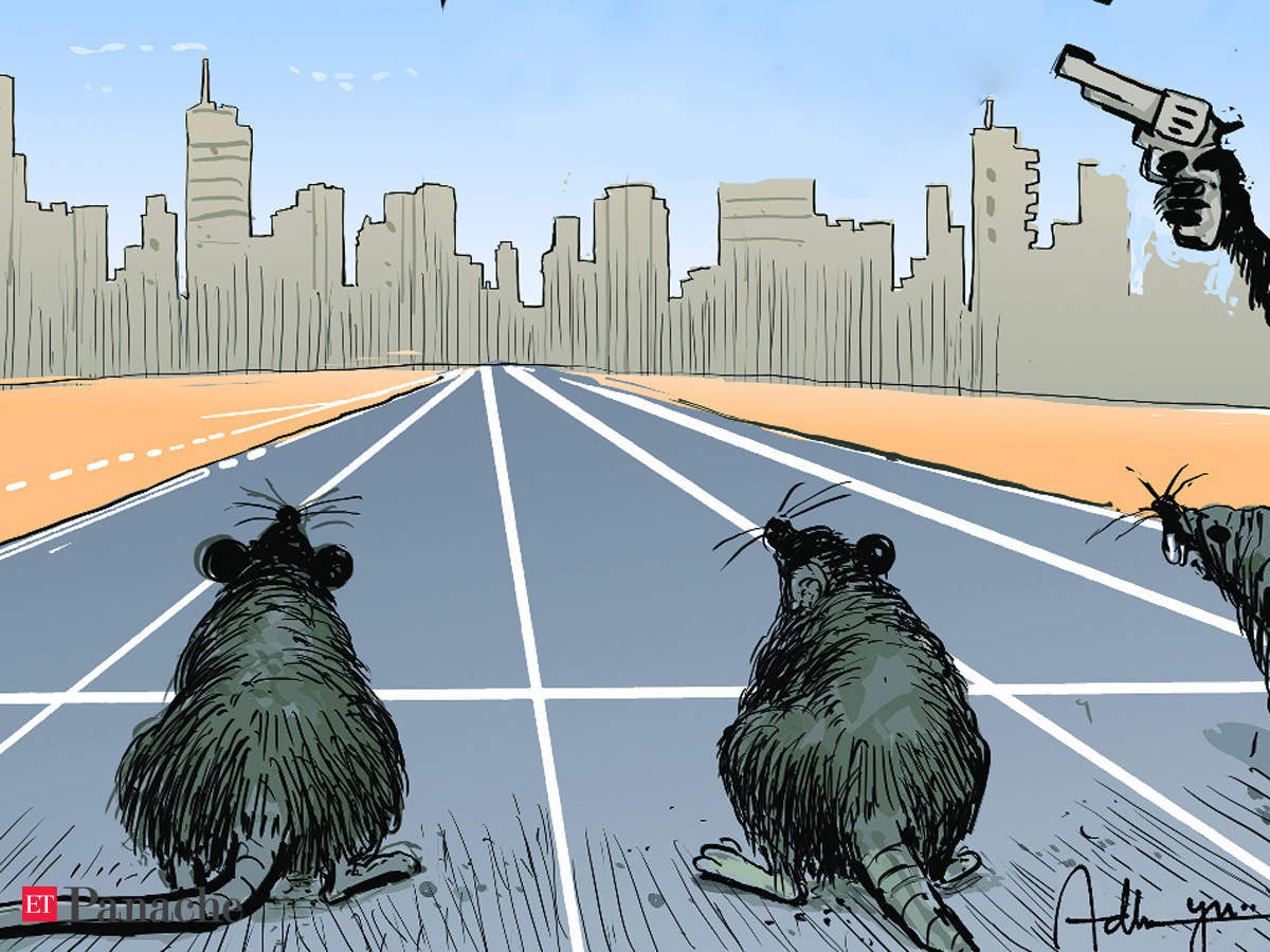 When it comes to winning the rat race - The Economic Times