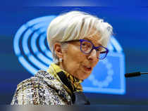 ECB President Lagarde attends a plenary session at the European Parliament in Brussels