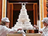 The Royal wedding cake