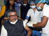 COVID vaccination drive: Ravi Shankar Prasad gets his first jab of vaccine in Patna