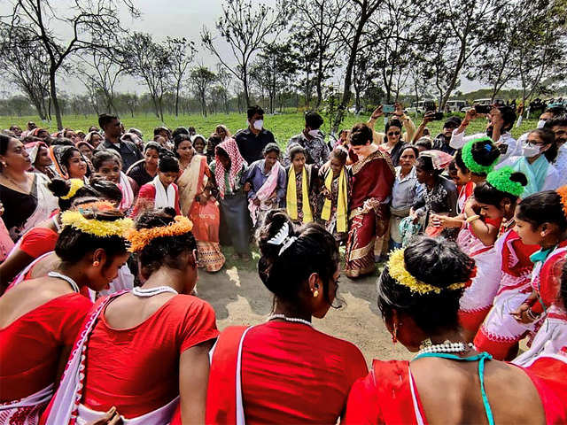 Dancing in the poll bound Assam