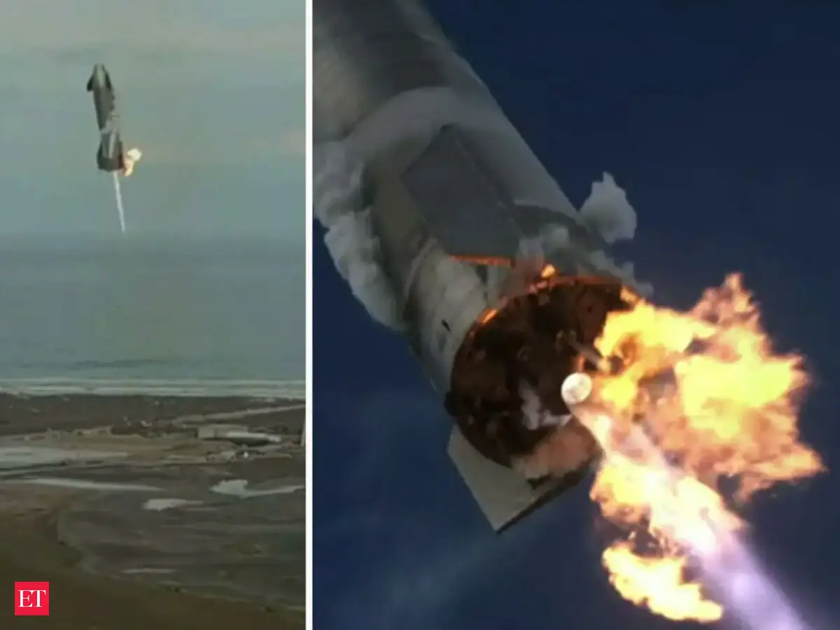SpaceX Starship Explodes: SpaceX futuristic Starship explodes after ...