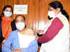 Watch: Himachal CM Jai Ram Thakur receives first jab of COVID vaccine
