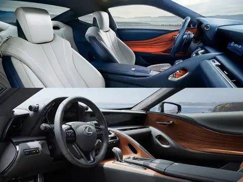 Sporty interior