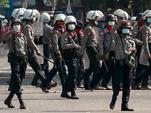 myanmar coup police ap