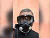 Watch: Rajya Sabha MP Narendra Jadhav wears High-Efficiency Particulate Air filter mask in Parliament