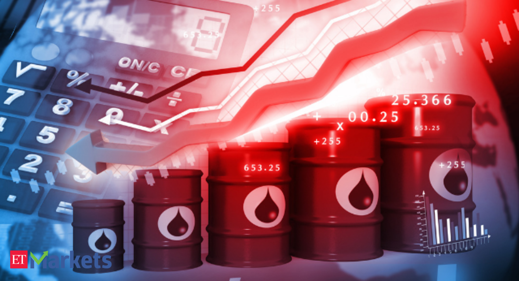 crude oil price today: Oil prices rise on expected economic recovery, likely drawdown in oil stocks - The Economic Times