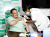 Vaccination drive: BJP president JP Nadda receives first jab of COVID vaccine in Delhi