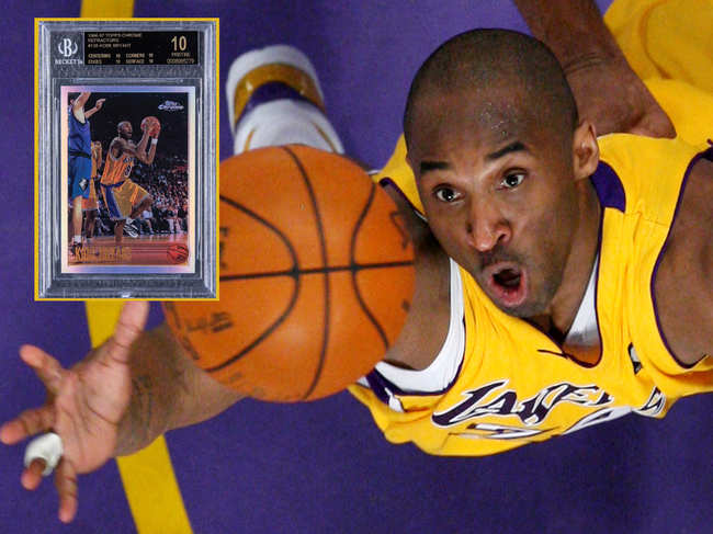 This is the most-expensive Kobe Bryant card ever sold.​