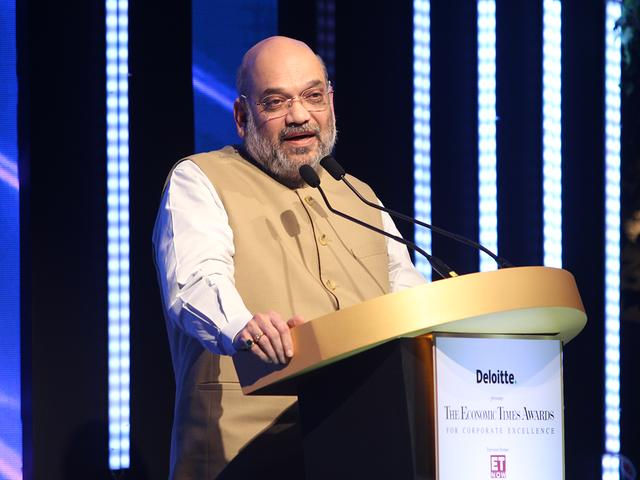Union Home Minister Amit Shah delivers the keynote address