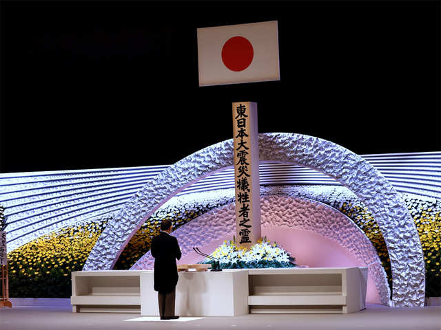 Japan Japan Marks The 10th Anniversary Of The Tohoku Earthquake And Tsunami Quake The Economic Times