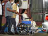 Mamata Banerjee participates in TMC's march on wheelchair