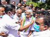 Chandy, Chennithala, Muraleedharan in Congress Kerala list; dramatic protest by state women's wing chief
